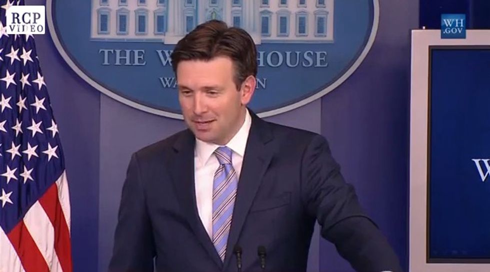 See How Press Secretary Responds After Being Pressed by Fox News Reporter Over Obama's Use of N-Word