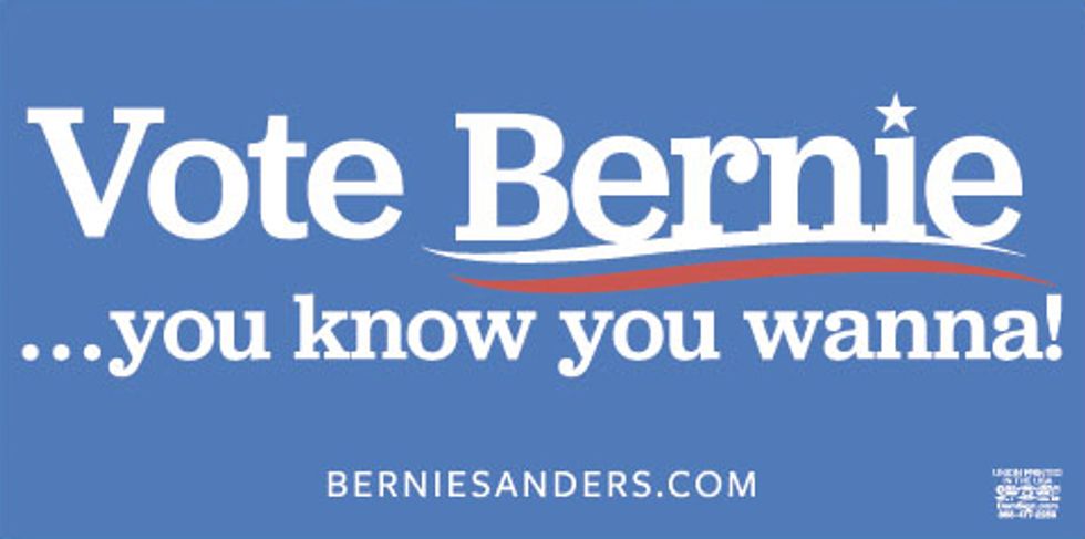 Bernie Sanders kicking Hillary's tail in first Daily Kos poll