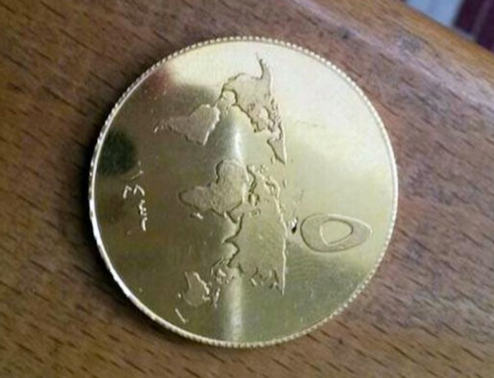 If the Islamic State's Global Ambitions Weren’t Clear Yet, Check Out What's on the Back of Its New Gold Coin
