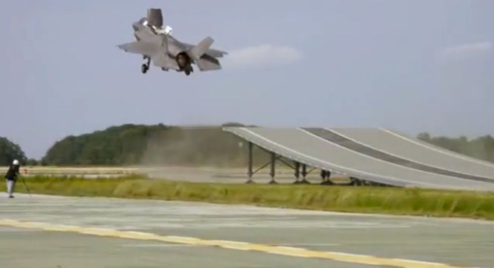 Watch a Pricey F-35 Jet Complete an Important Milestone in New Test
