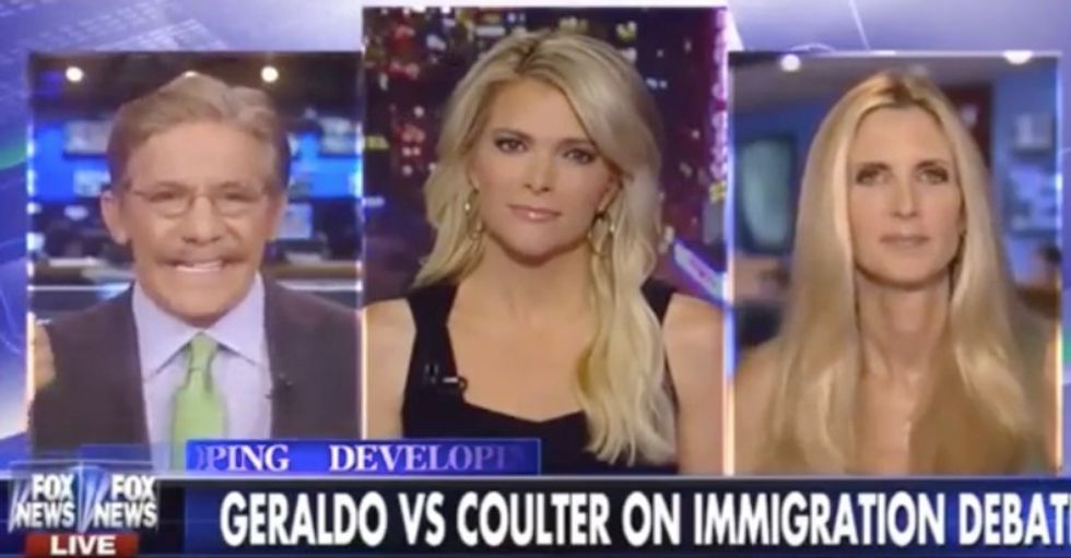 This Is An Insult': Ann Coulter and Geraldo Rivera Clash Over Illegal Immigration and Crime