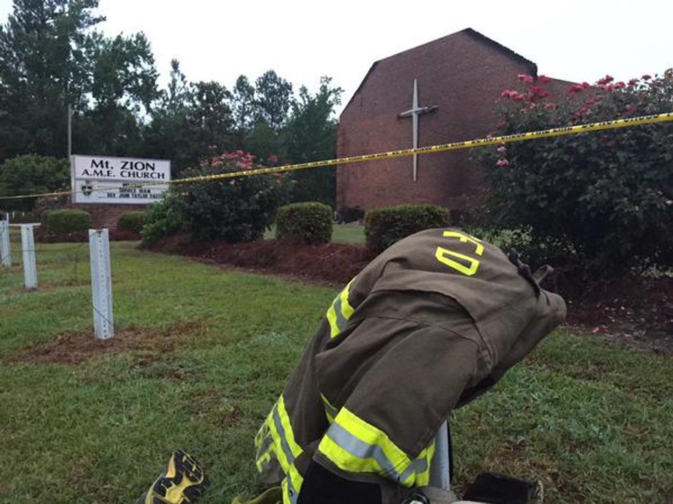Law Enforcement Says South Carolina Church Fire Was Not Arson