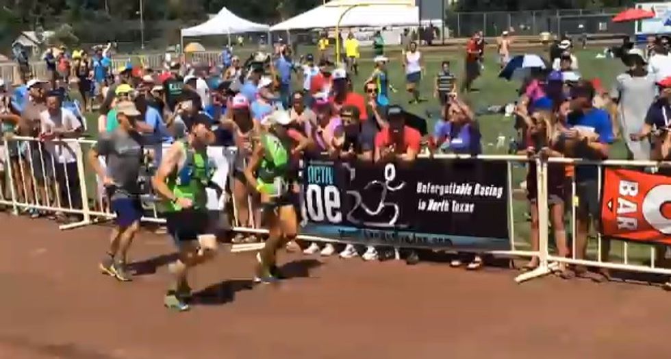 The Last Seconds of an Ultramarathon Were Among the Most Exciting — Watch This Video to See Why