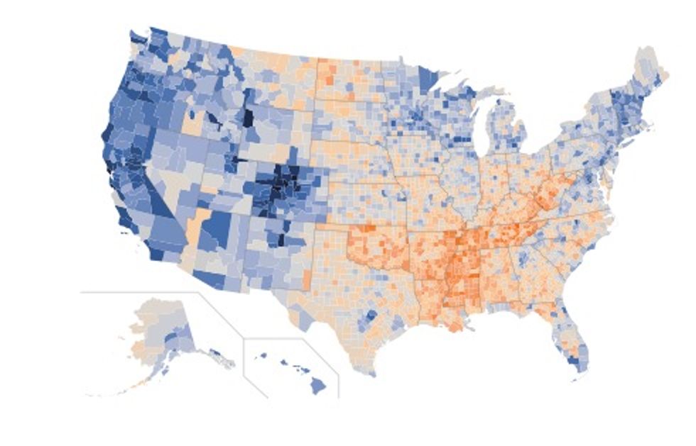 Is Your State Ranked One of the Laziest in the Country? Find Out on This Map