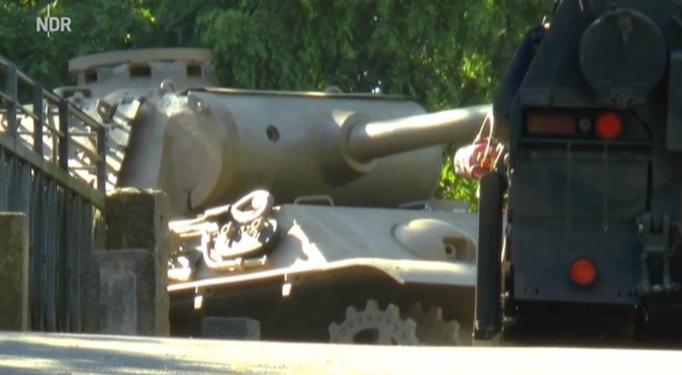 Huge Piece of WWII Weaponry Discovered Beneath German Man’s Villa