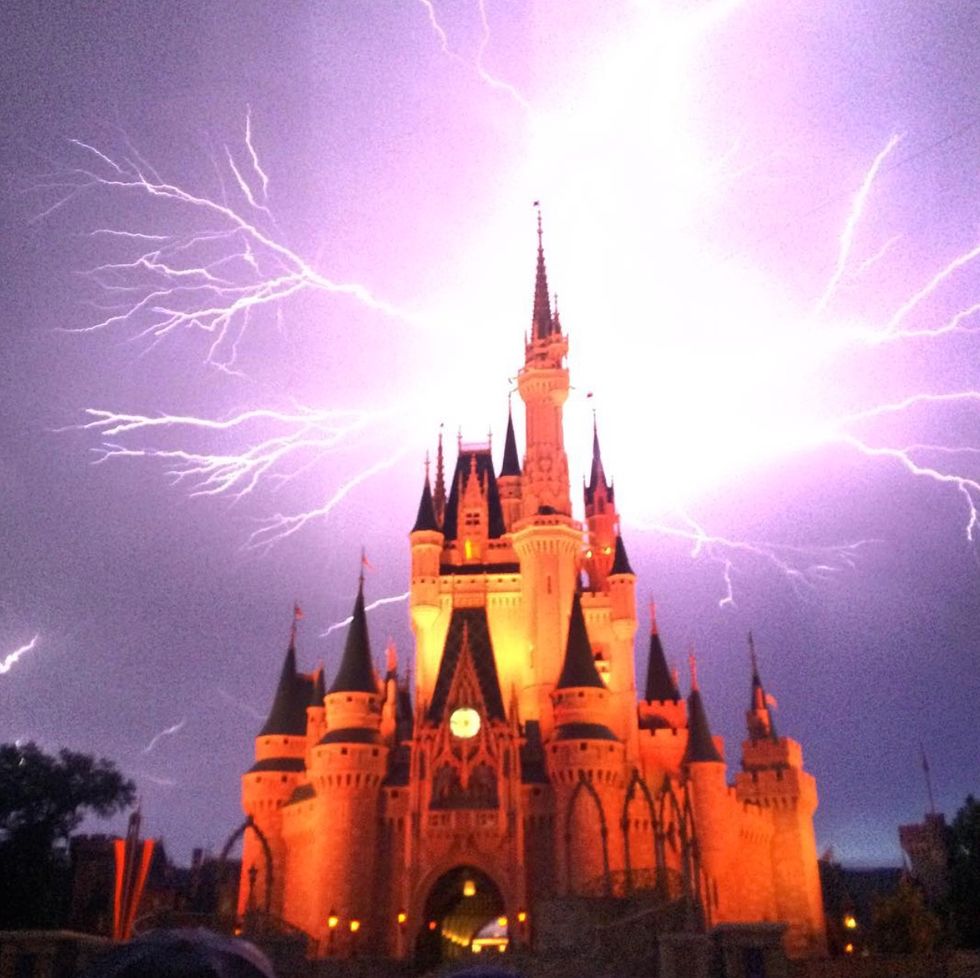 It's Clear Why This 'Once in Lifetime Shot' of Cinderella Castle at Walt Disney World Is Going Viral