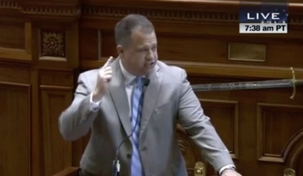 S.C. State Senator Stepped Up to the Podium During Confederate Flag Debate and Delivered a Fiery Rebuke. But It Had Nothing to Do With the Flag: 'The Devil Is Taking Control of This Land