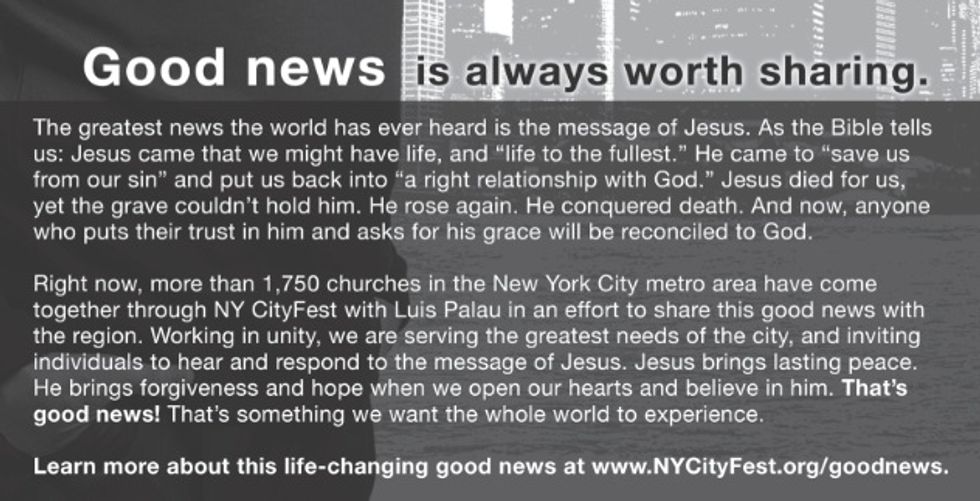 NY Times Readers Will Encounter Something Incredibly Rare on Page C5: 'The Greatest News the World Has Ever Heard