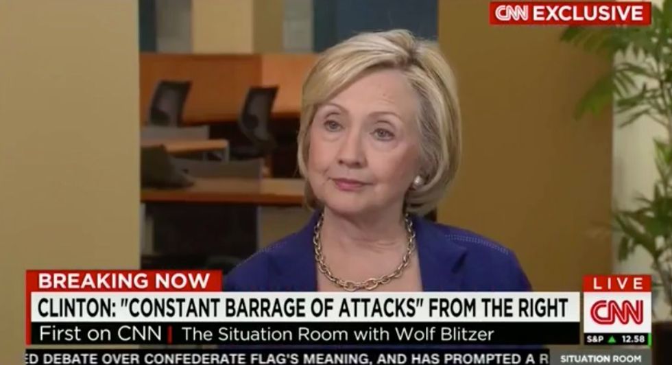 Watch How Hillary Responds When CNN Host Asks About Poll Numbers Showing Americans Don't Trust Her