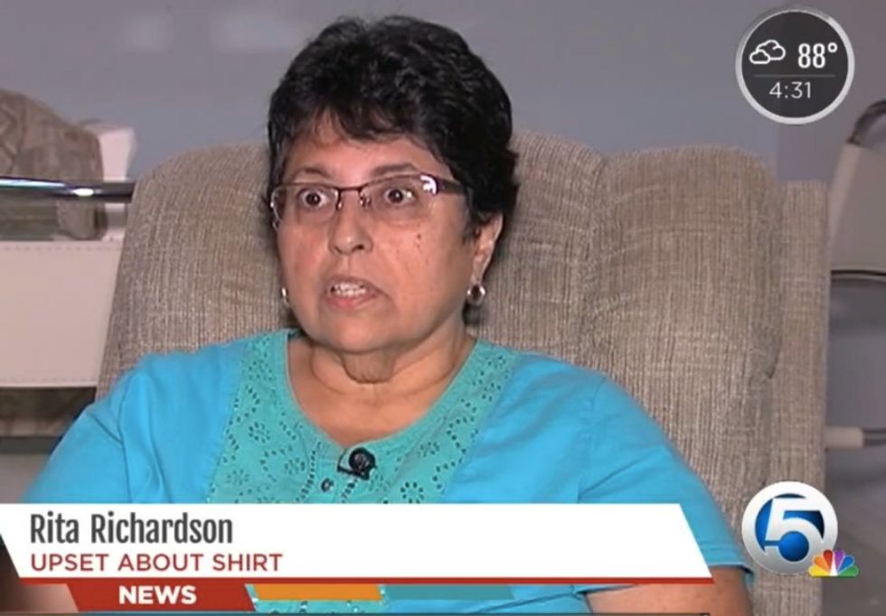 Mom Upset About Ad for Tank Top That 'Glorifies Gun Violence.' There's One Problem.