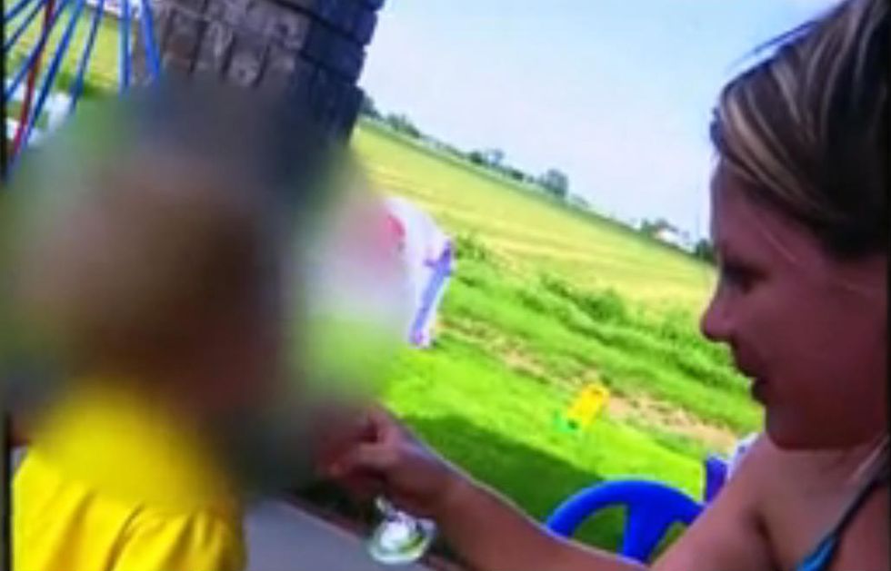 What a Mom Is Seen Allegedly Doing to Her 15-Month-Old Son in This Video Has Police Investigating 