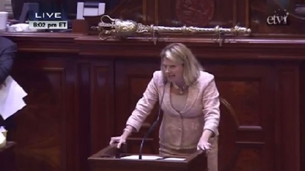 Watch Conservative S.C. Rep. Break Out in Screams and Tears as She Pleads With Colleagues to Remove Confederate Flag: ‘I Have Heard Enough About Heritage\