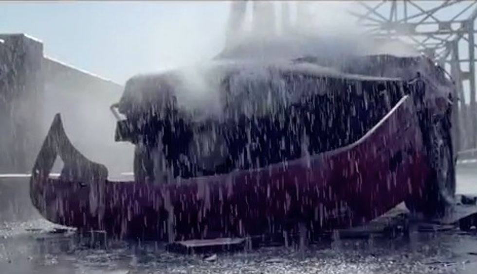 His Lifeless Body Lay on the Pavement for More Than an Hour. But It's What He Claims Happened Next That Has Hollywood Taking Notice.