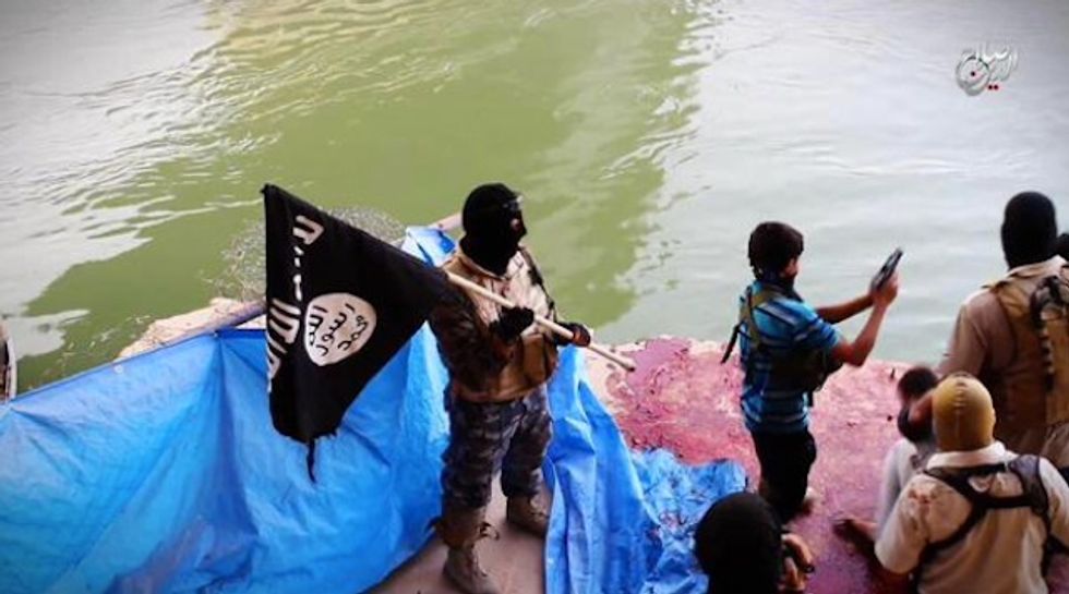 Horrific New Images Emerge in Islamic State Video of ‘Industrial-Scale’ Murder, Including of a Child Gunman