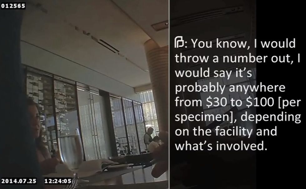 Undercover Footage Captures Stunning Claim About Planned Parenthood