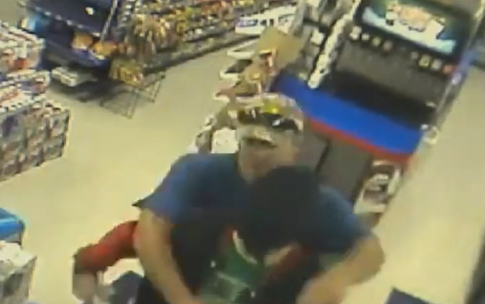 Armed Robber Demands Cash at Convenience Store Counter. He Quickly Learns a Customer Is a Firefighter With One Vital Belief: 'You Gotta Stand Up.