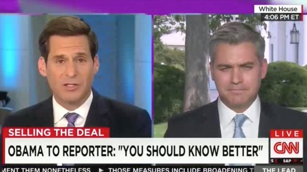 CNN Reporter Sounds Off on Obama for 'Slamming Reporters': It Revealed 'Weakness' of Iran Deal