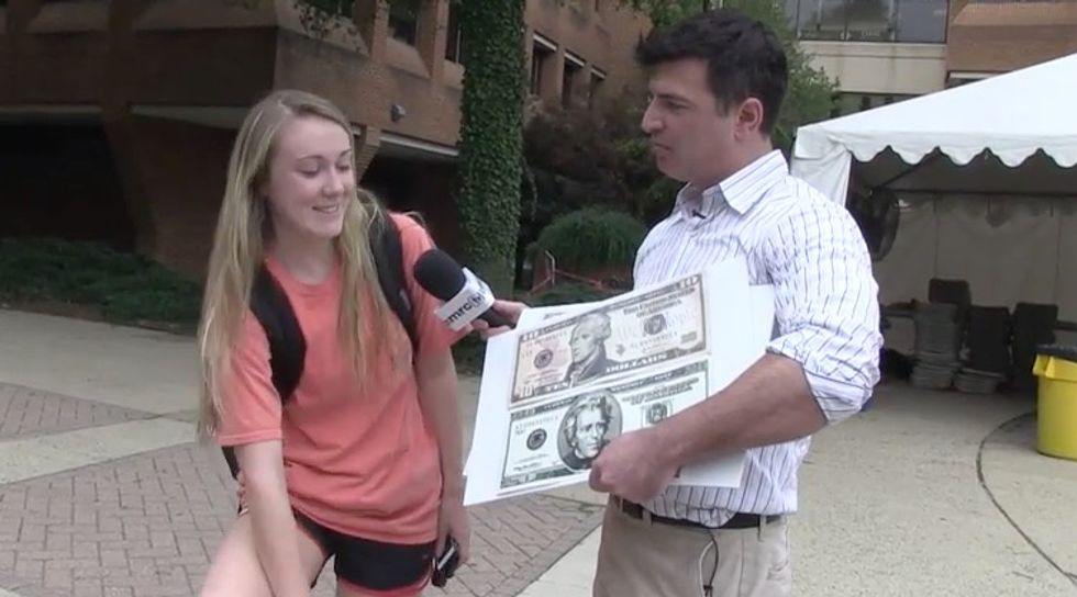 I Feel Like I Should Know That': D.C. Locals Struggle to Answer Simple Question About U.S. Currency