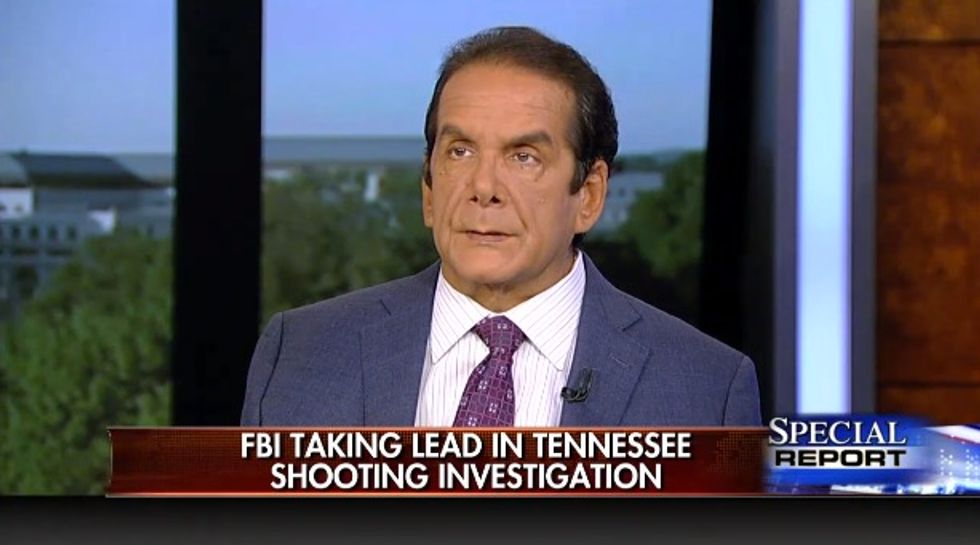After Obama Delivers Chattanooga Remarks, Krauthammer Notices Pattern He Finds to Be Alarming
