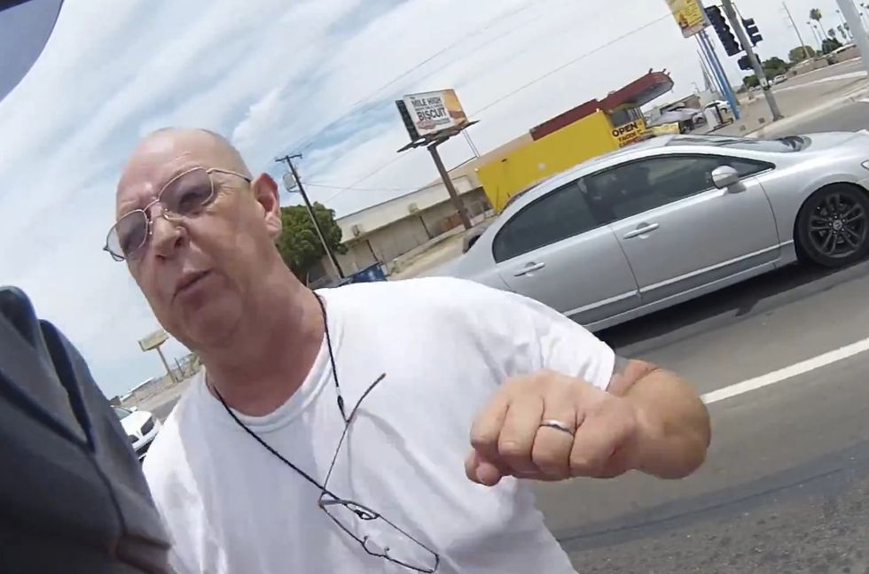 'You Got a Problem?': Video Captures Enraged Driver Exiting Car and Attacking Motorcyclist — but Table Quickly Turns