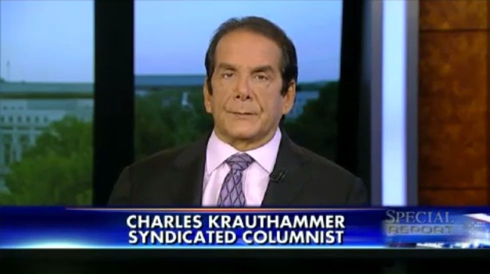 Krauthammer Thinks 'It's So Insane' a 'Phobia' Has Prevented Authorities From Pursuing This