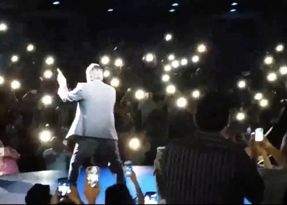 Comedian Leads Expletive-Laden Chant Against Donald Trump: 'This Country Is Better With Latinos in It!