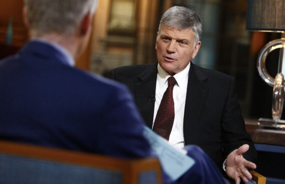 Franklin Graham has advice for people who get stopped by police: 'Follow their instructions!
