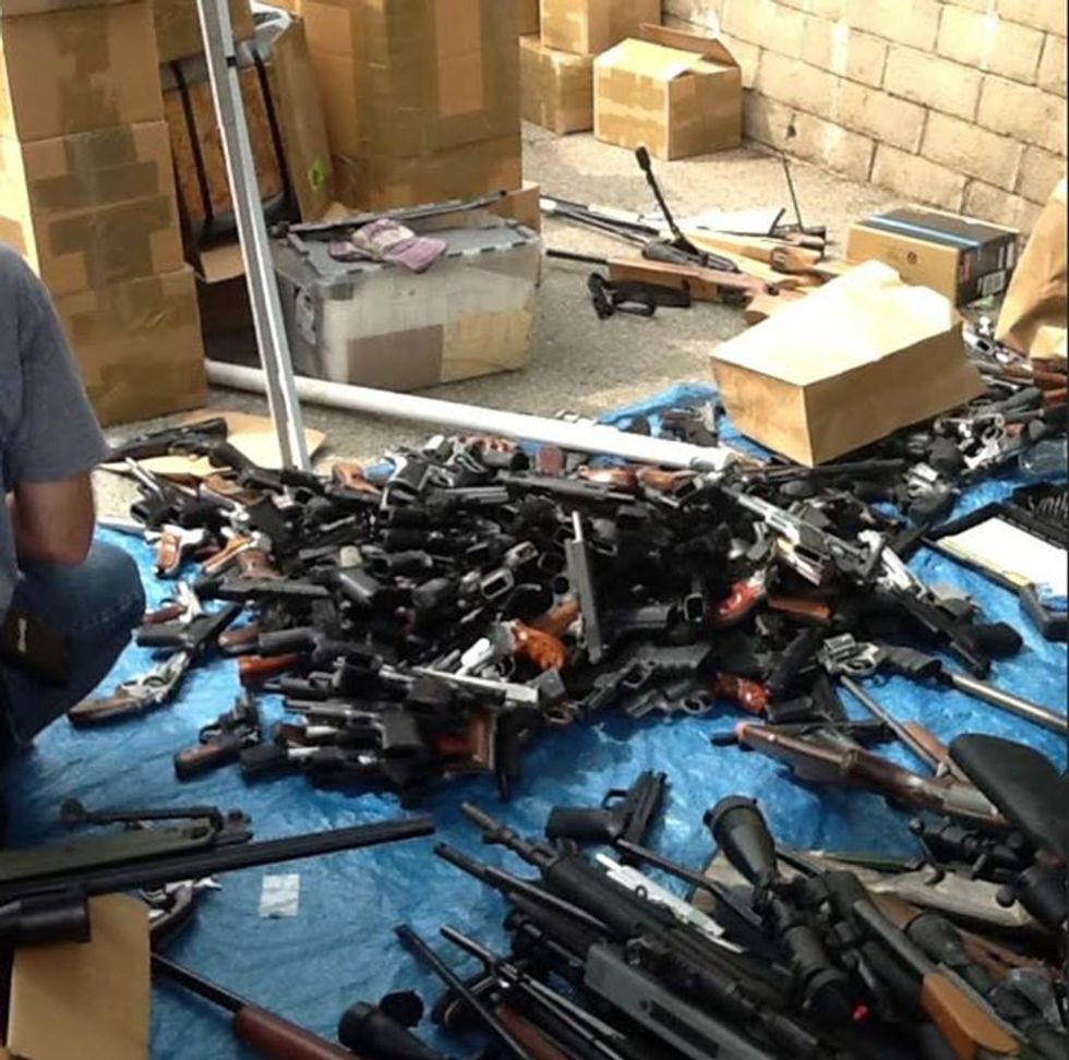 The 'Staggering' Gun Discovery Cops Made Just Steps From Where Man Was Found Dead