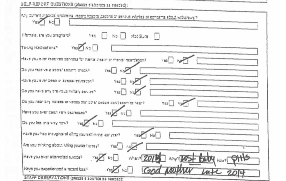 Sandra Bland’s Medical Form Filled Out During Booking in Texas Jail Provides Huge Revelation in Case