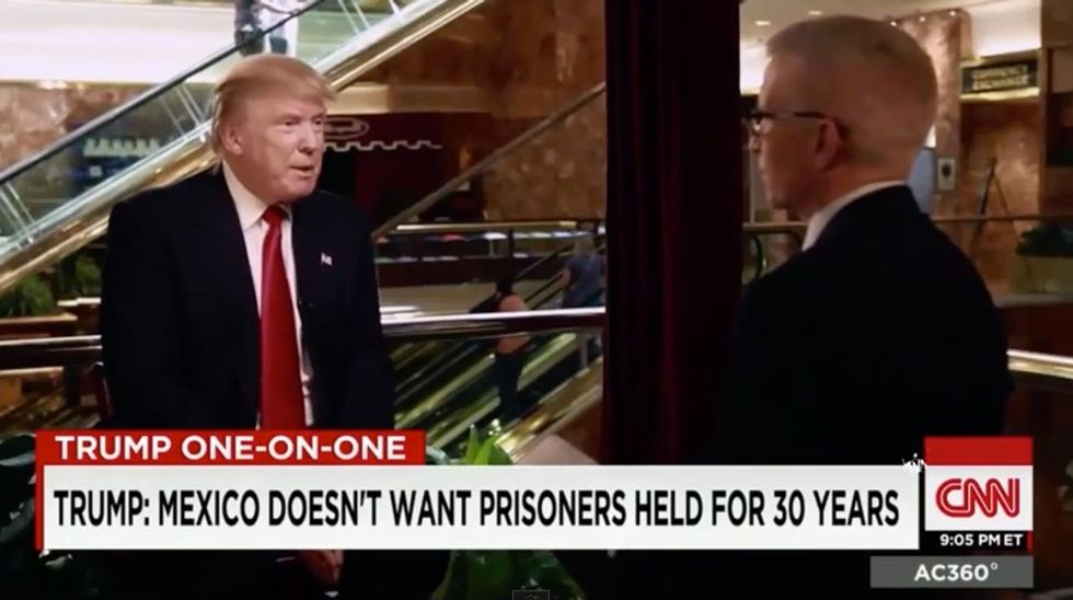 Trump Knocks Obama for Not Lowering Flags After Chattanooga, Then Cooper Confronts Him With This