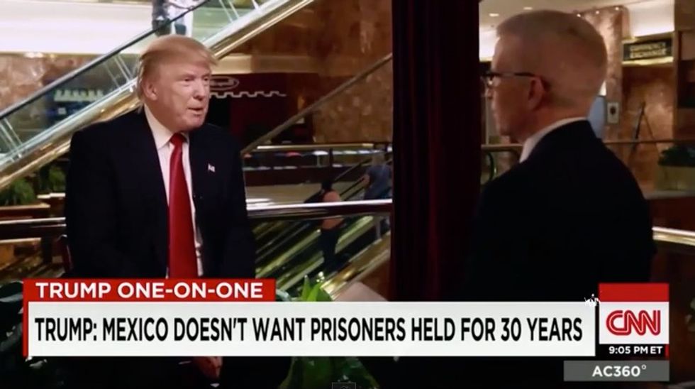Trump Knocks Obama for Not Lowering Flags After Chattanooga, Then Cooper Confronts Him With This