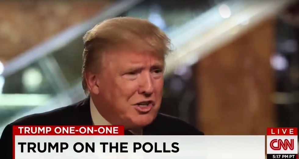 Watch Donald Trump Insult CNN's Anderson Cooper to His Face: 'The People Don't Trust You