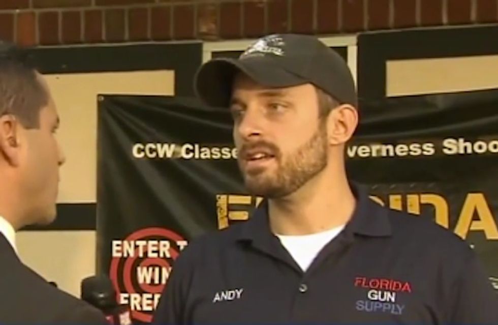 Gun Shop Owner Who Declared 'Muslim-Free Zone' Is Now Offering Gun Training to CAIR Leader and Will Study the Koran With Him