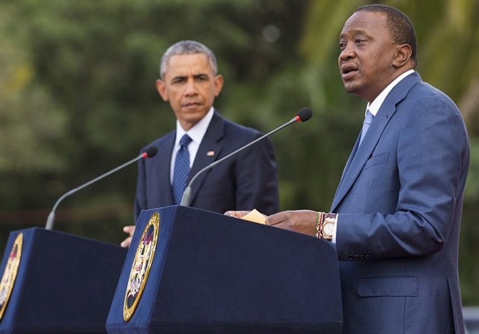 Obama Urges Kenya's President to Improve Gay Rights. Here's How the African Leader Responds.