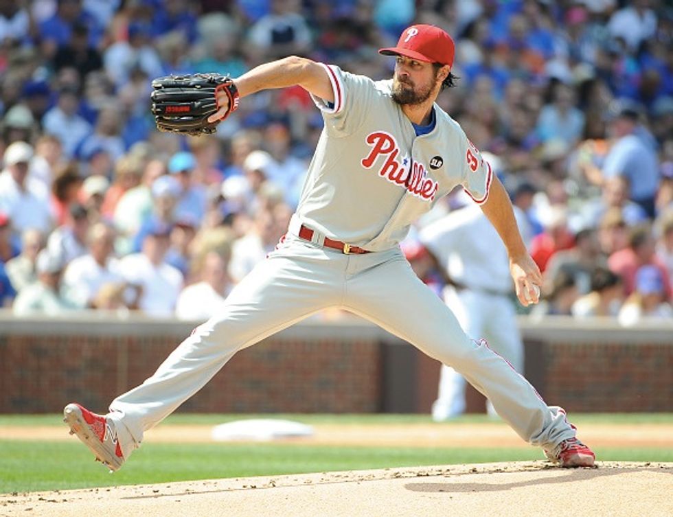 Phillies Pitcher Cole Hamels Tosses No-Hitter in What May Be His Final Outing With Team