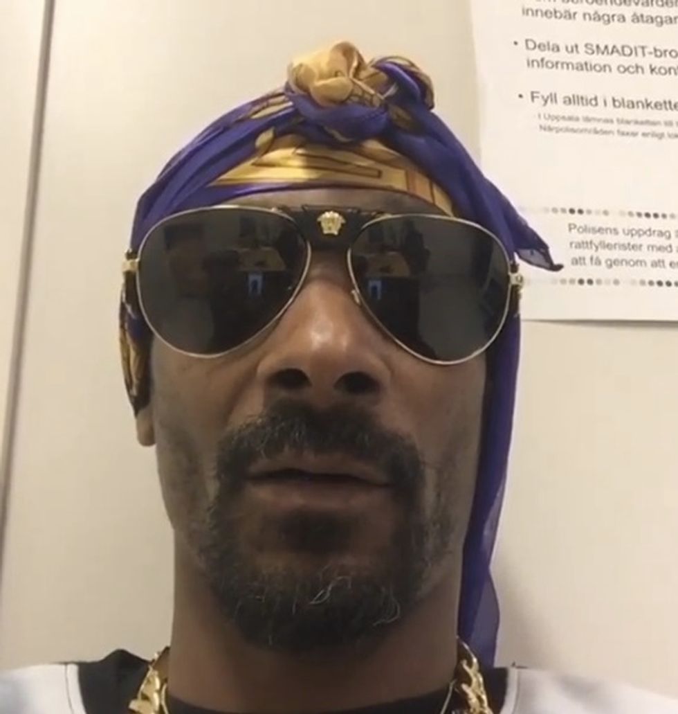 Rapper Snoop Dogg Accuses Swedish Police of a 'Racial Profile' While He's Detained on Suspicion of Drug Use