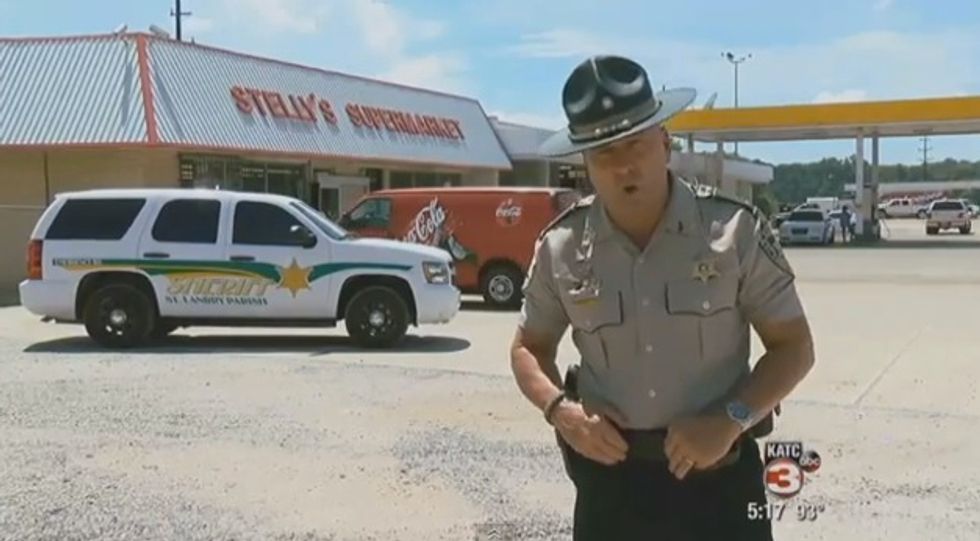 Officer Famously Known as ‘Cajun John Wayne’ Turns in His Badge in Protest During Surprise News Conference