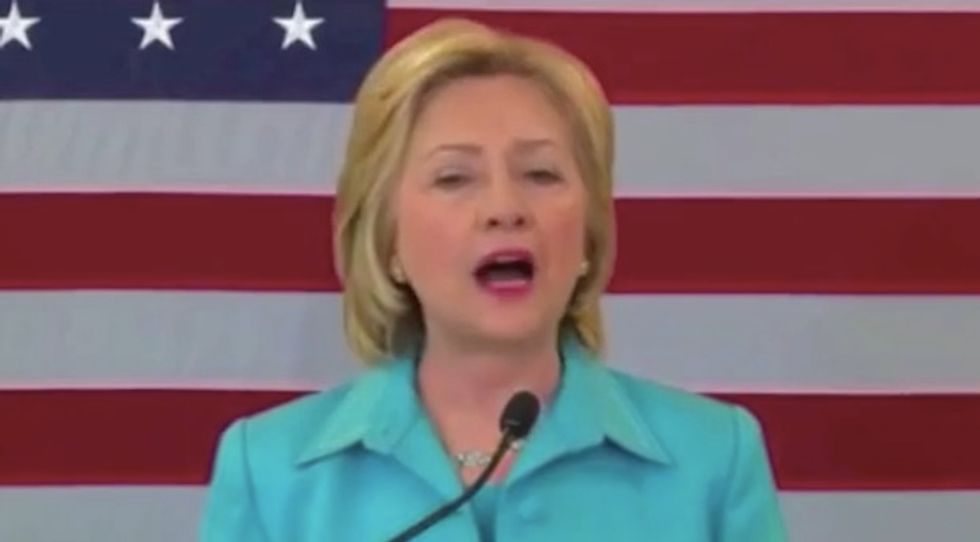 Watch: Hillary Clinton dodges questions over...and over...and over again