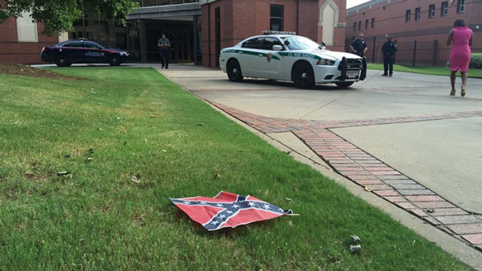 Feds Investigating After Confederate Flags Found 'All Around' Church Where MLK Once Preached