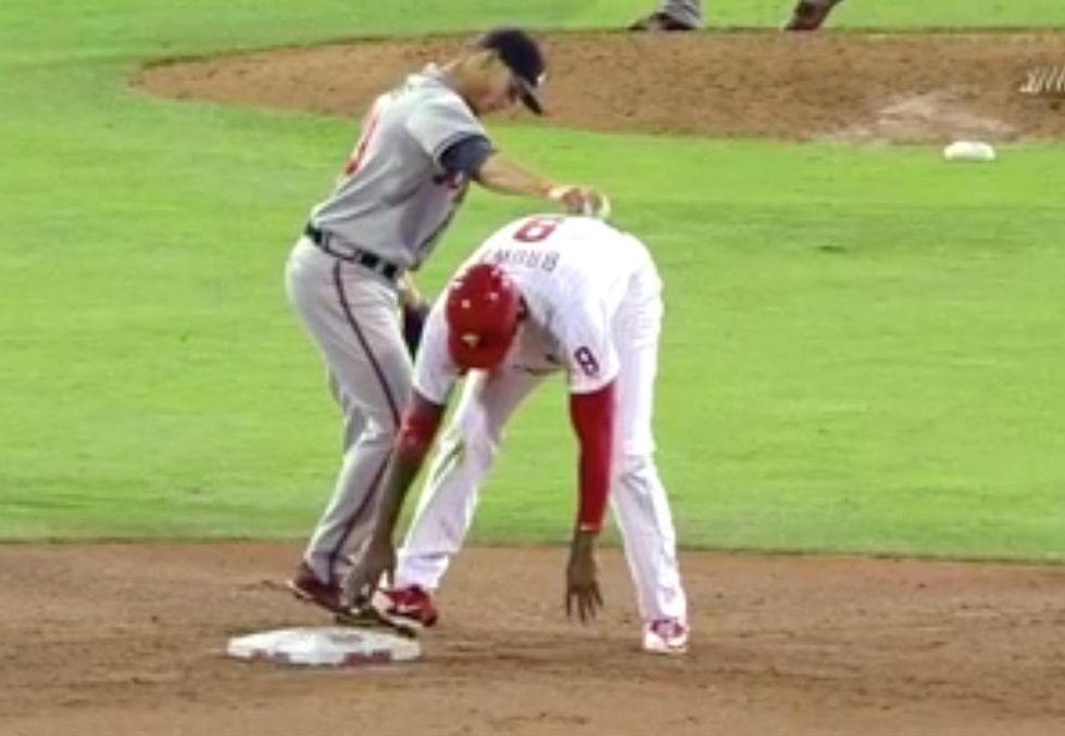 Wow': See the 'Savvy' Play Made by a Braves Player That Has Already Been Viewed More Than One Million Times