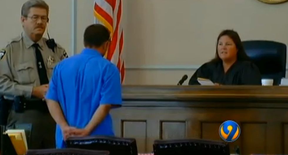 What the Judge Can See (but You Can't) Led Her to Openly Chastise Suspect in Court
