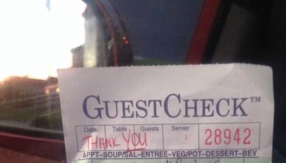 Server Couldn't Ignore the Things She ‘Overheard’ Two Firefighters Say During Breakfast