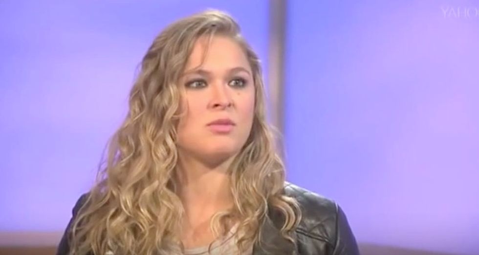 Watch How UFC Champion Ronda Rousey Responds When Interviewer Asks Her About Gender Pay Gap