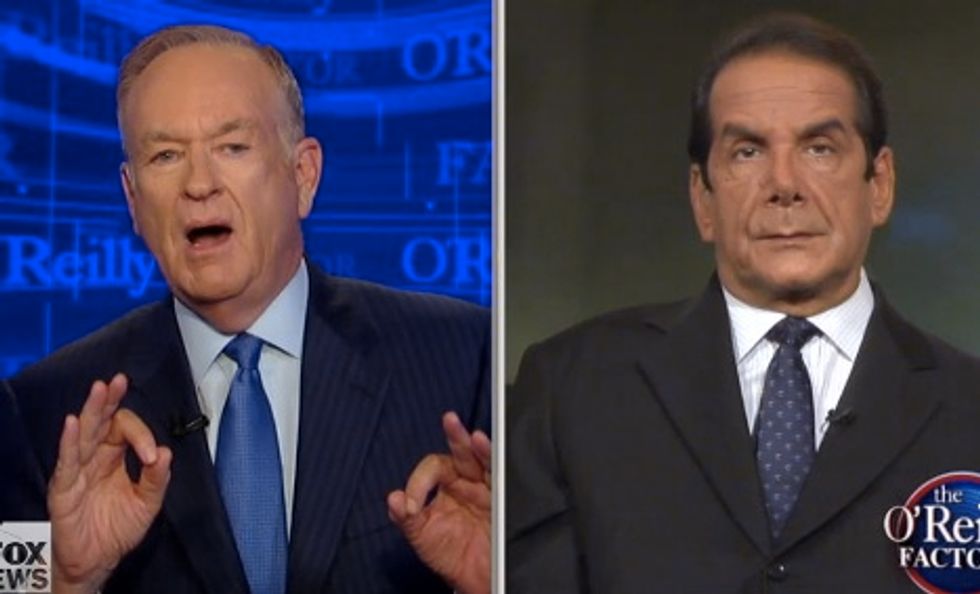 Charles Krauthammer Reveals Why He Believes 'Planned Parenthood and Liberals Are so Afraid' of the Undercover Fetal Remains Footage