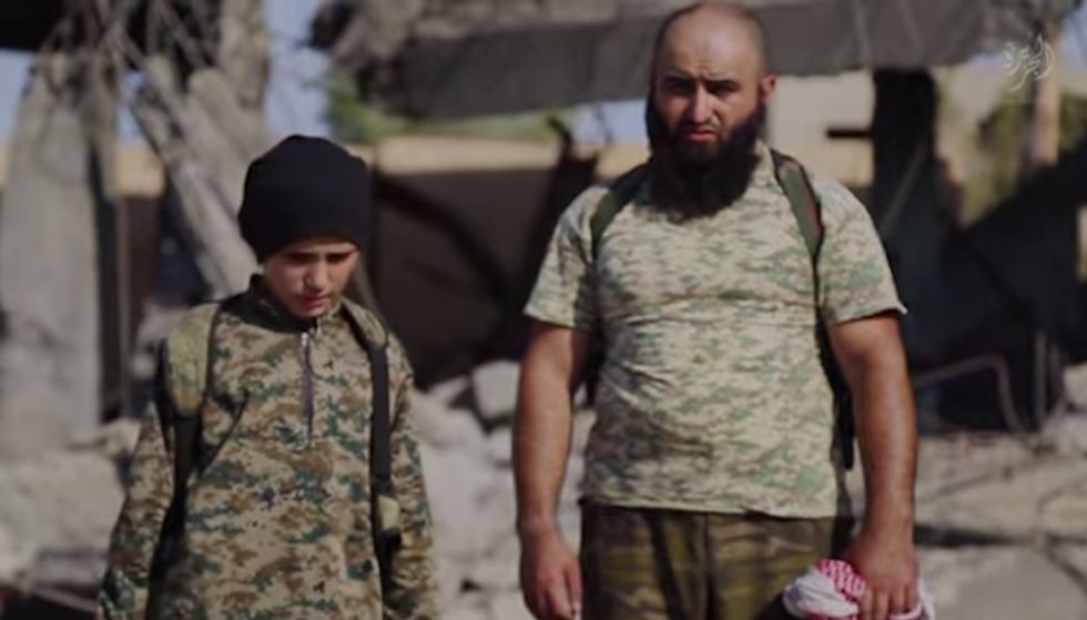 A Boy Plays a Starring Role in Disturbing New Islamic State Execution Video