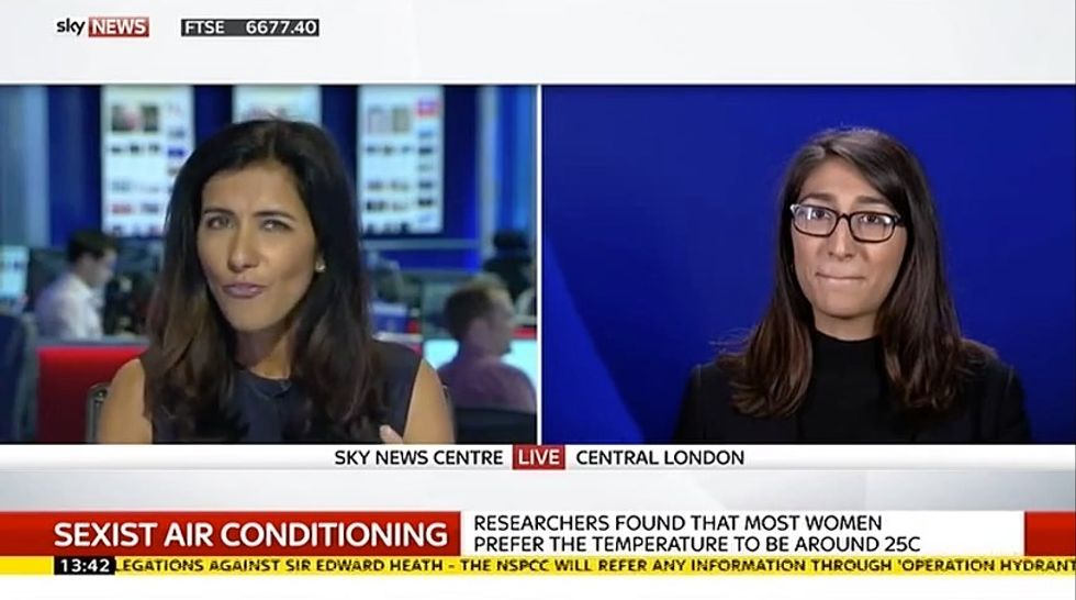 News Anchor and Reporter Explain Why They Think Office Air Conditioning Is 'Sexist