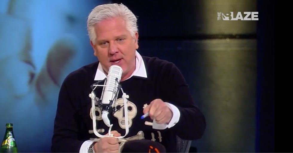 Glenn Beck Shouts Into Mic As He Absolutely Rips Media in Fiery Radio Segment: 'YOU COWER IN FEAR!