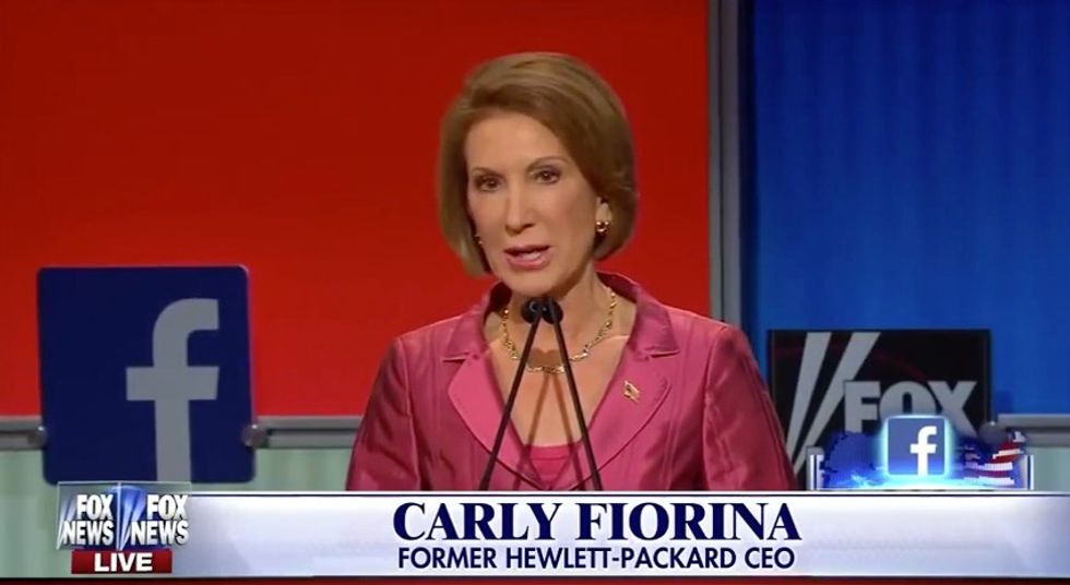 These Are the Two Calls Fiorina Would Make on 'Day One' in Oval Office. She Says the Second 'Might Not Answer