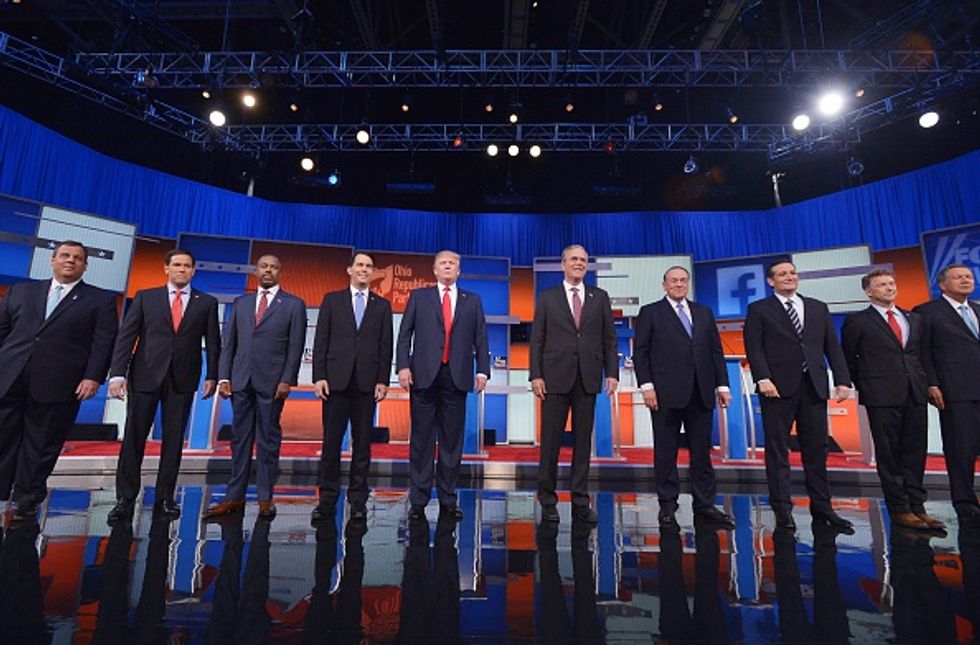 AP Fact Check: Which GOP Candidates Veered From the Truth in First Debate?