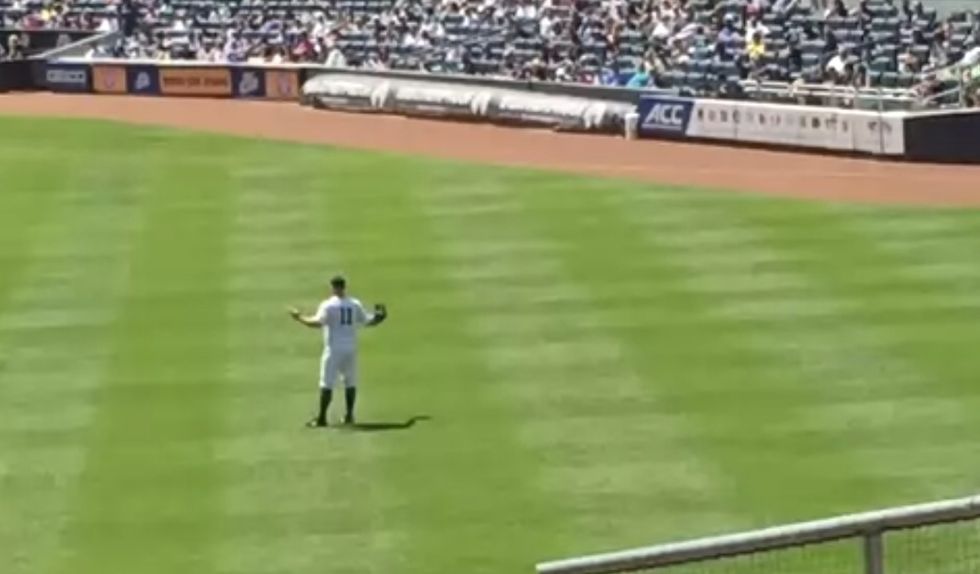 After Visiting Team's Home Run, Teen Fan Tosses Baseball Back to Yankees' Outfield — With Painful Result